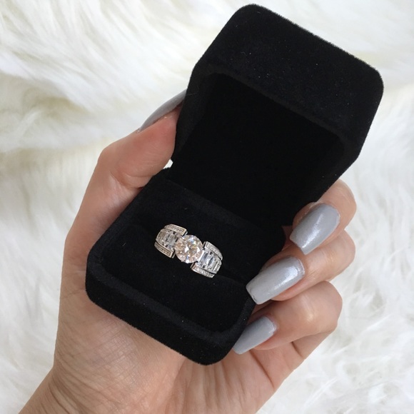 ❌ SOLD❌ 18k white gold engagement antique ring - Picture 8 of 8
